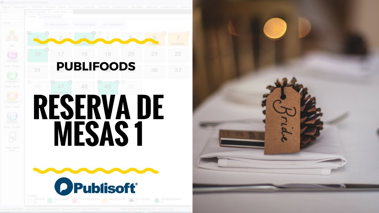 Reserva de Mesas (Restaurantes, lanchonetes e similares)