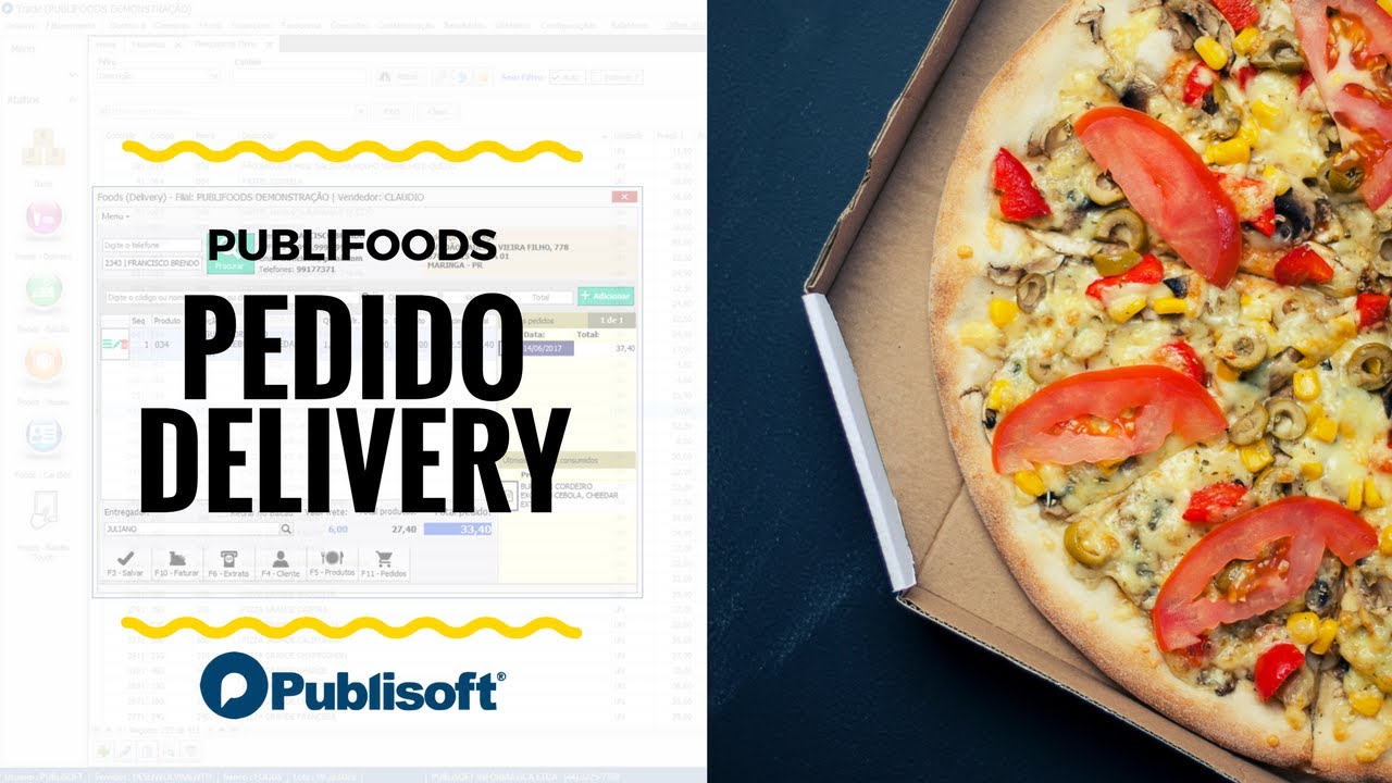 Pedido Delivery (Restaurantes, lanchonetes e similares)